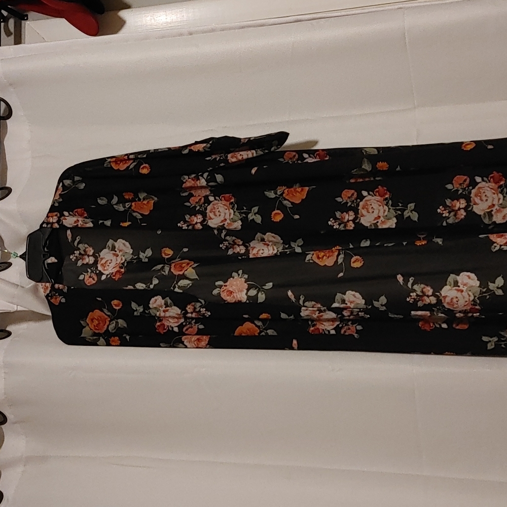 Floral vest top